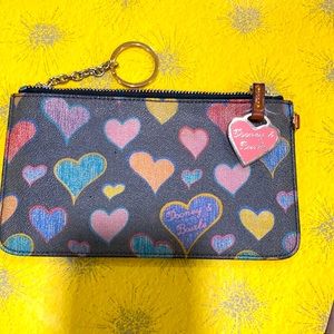 Vintage wristlet bag